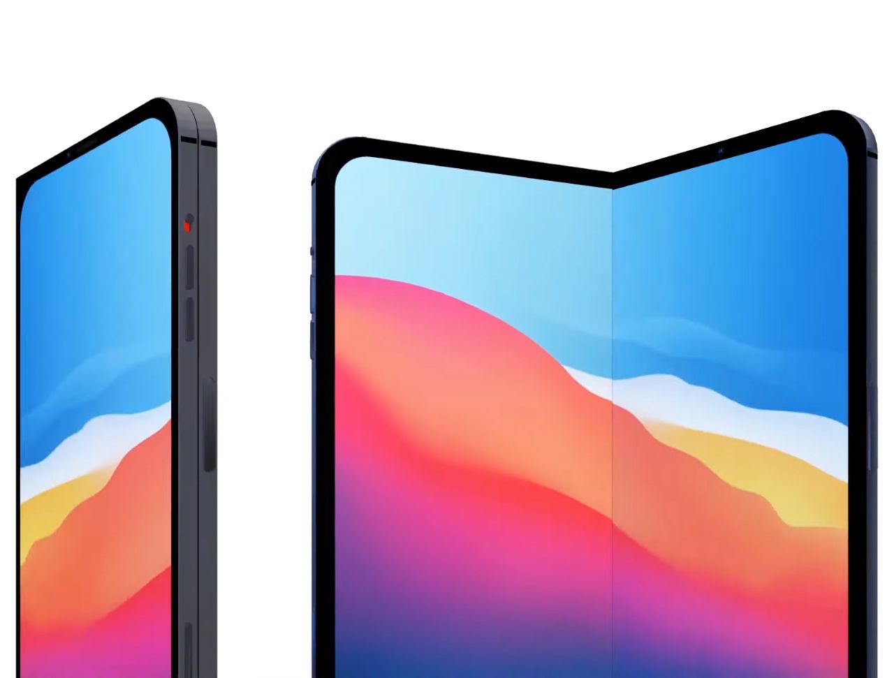 Iphone 13 Fold Apple S Foldable Iphone 13 Concept May Unfold Like The Galaxy Z Fold 2 Or Motorazr What S Your Pick Yanko Design While The Iphone 13 Is