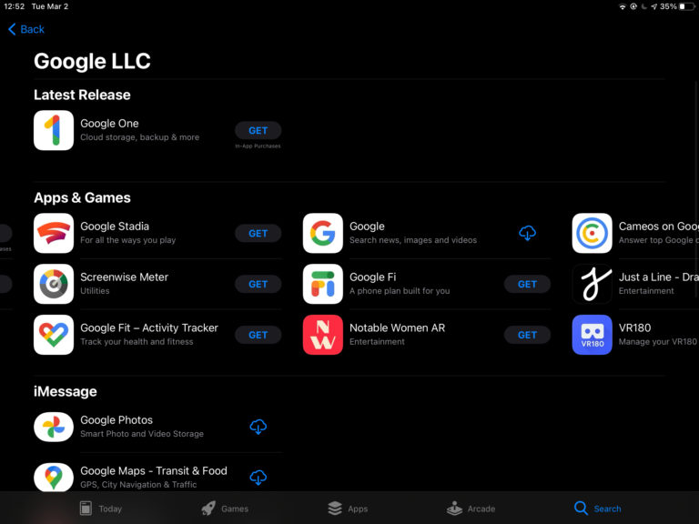 Google updates more iOS apps for the First Time in Three Months