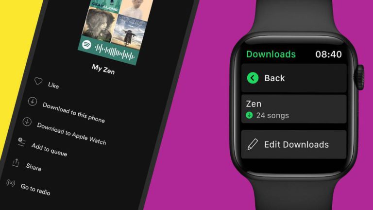 Spotify to Support Downloads & Offline Playback on Apple Watch