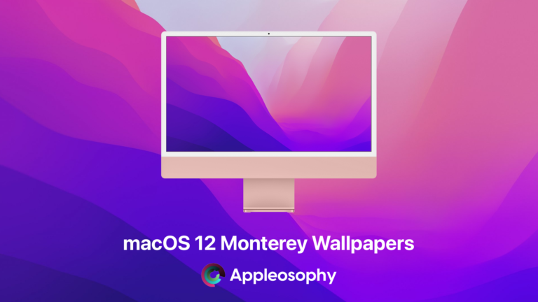Here is the new macOS Monterey Wallpaper