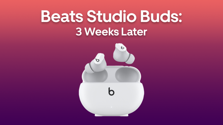 3 Weeks Later: Beats Studio Buds Review