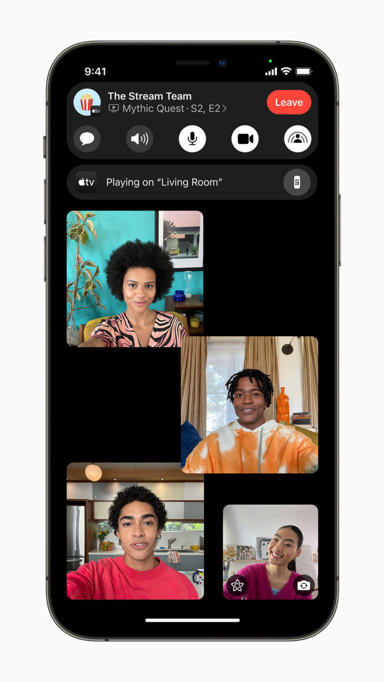 SharePlay on FaceTime Won’t Be Ready by Initial iOS 15 Public Release