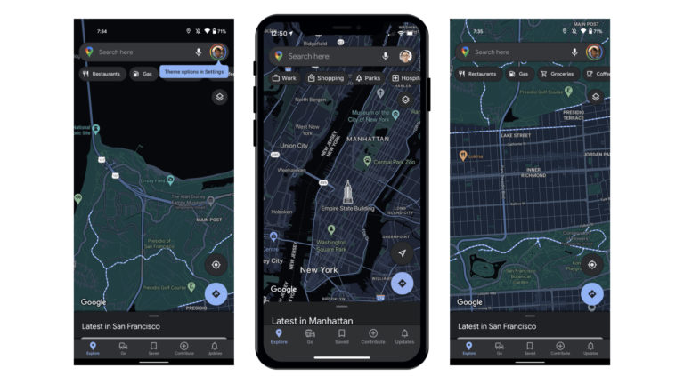 Google Maps Dark Mode Coming to iOS