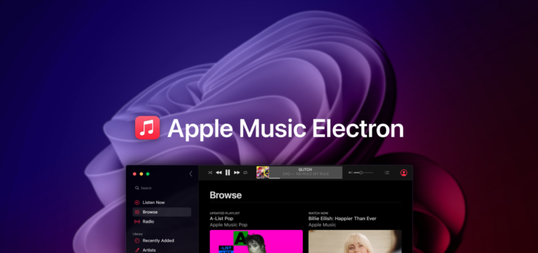 Apple Music Electron – the open-source alternative