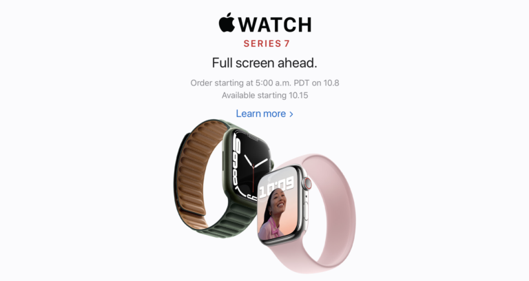 Apple Watch Series 7 Pre-Orders Kick Off This Weekend