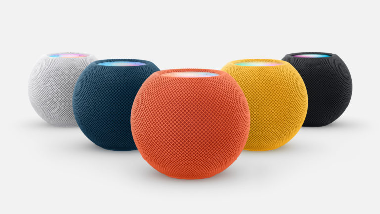 HomePod mini’s new colors are now available to order