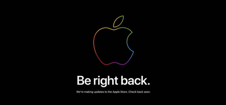 Apple Online Store Shuts Down Ahead of Today’s Apple Event