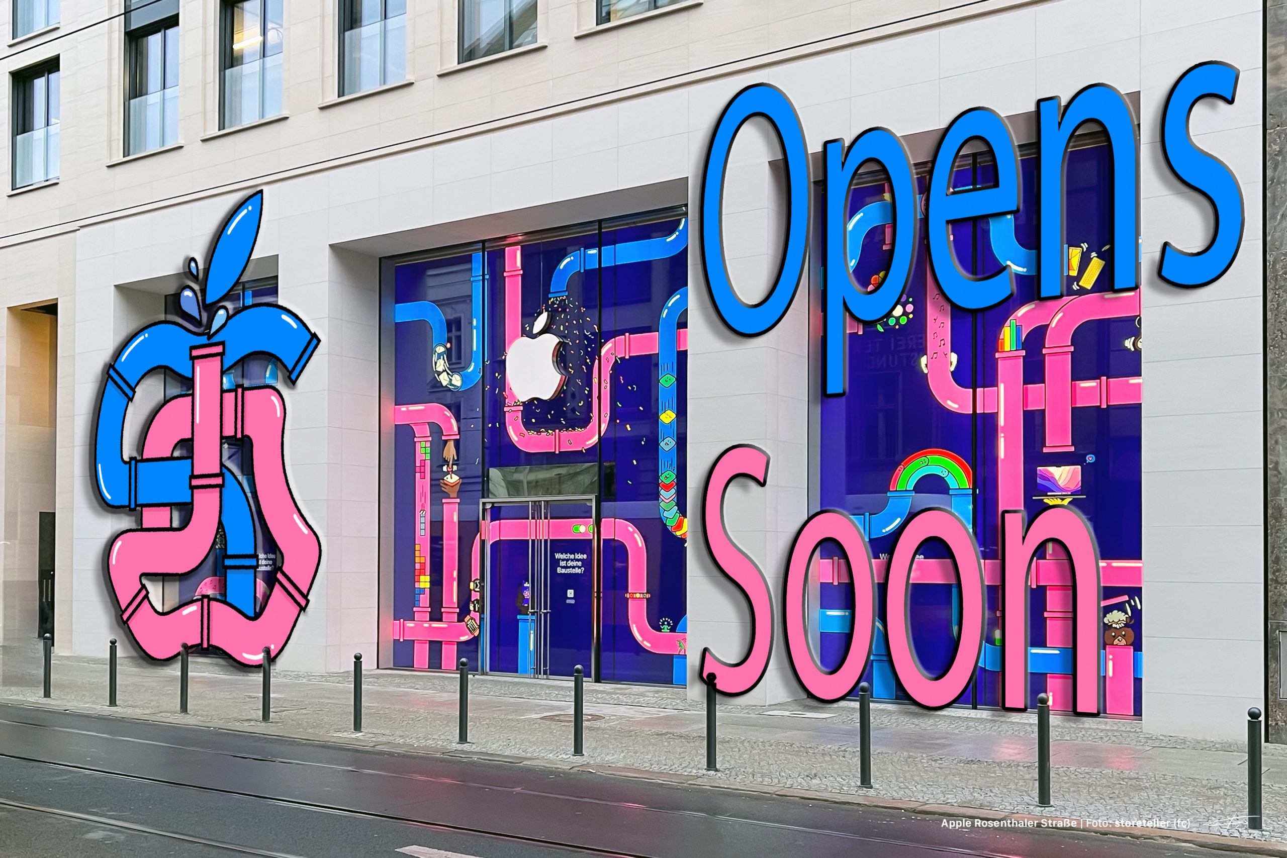 Apple Rosenthaler Straße opens Thursday, December 2, in Berlin - Apple