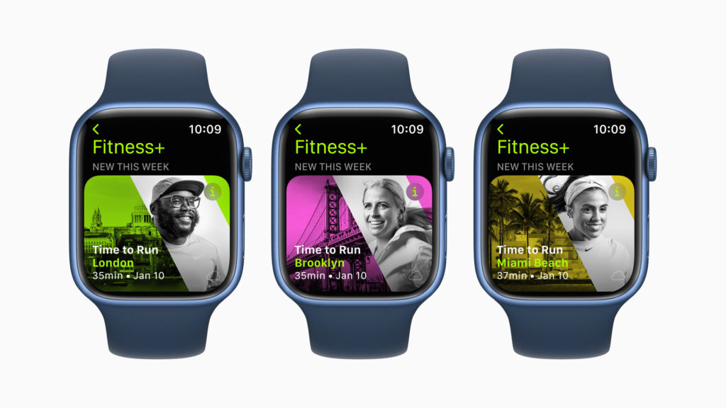 Apple Introduces Fitness+ Collections, and Time to Run starting January 10