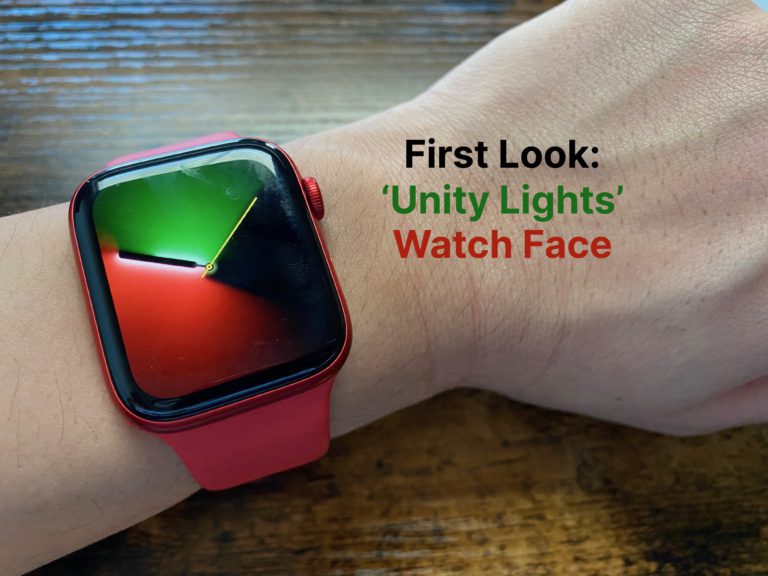 First Look: Apple Watch ‘Unity Lights’ Face