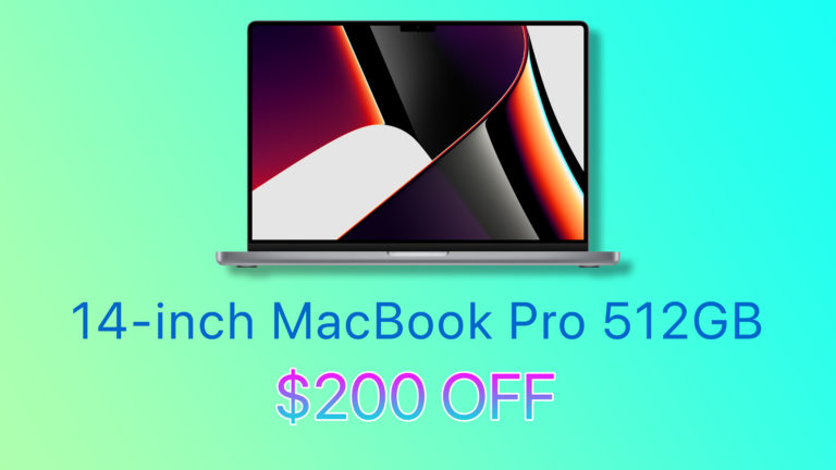 Deal: Save $200 on 2021 14-inch M1 Pro MacBook Pro